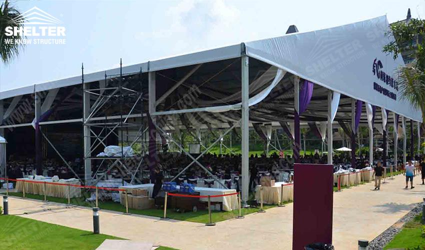 Wedding Marquee - tent for lawn wedding - tent for grass wedding - tent for seaside wedding- Shelter marquee for sale11
