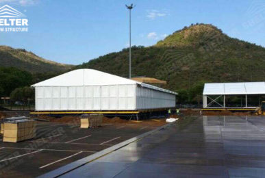 temporary banquet hall - catering tents - classic a roof tent - annual conference tent - Shelter aluminum structures for sale2