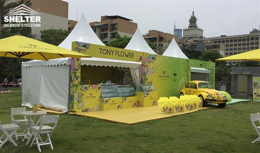 Tent Canopy for Open Display - gazebo tent for Carnival - pagoda tents for fiesta - custom design canopy - promotion canopies - bespoke marquee - Shelter event gazebo for sale (5)