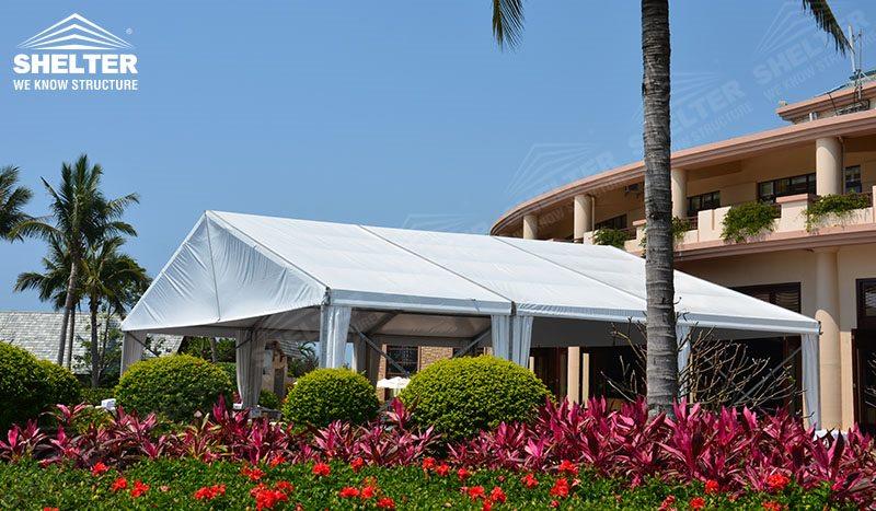 small party tent - hospitality marquee - outdoor event shade - seaside canopy - beach resting tents - Shelter tent for sale12424