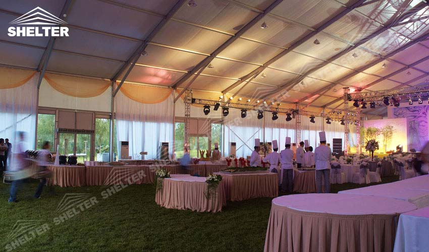 catering tent - wedding marquees - outdoor wedding tents - party tent - Shelter exhibition marquee for sale(50)42)