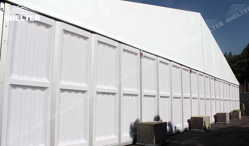 temporary Warehouse - SHELTER temporary warehouse building - large storage tent - military tents-construction buildings for sale828119
