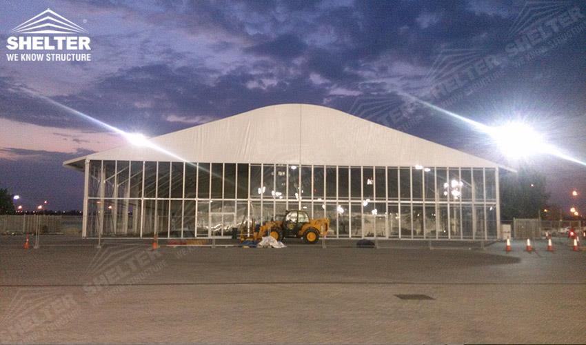 clear span structure - temporary workshop - arcum tent - arch roof tents - custom design marquee - wedding maruqees - Tent canopy for promotion - Shelter aluminum structures for Sale (25)