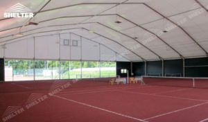 tent structures for tennis - sports canopy  - sports tents - sports event tents - large exhibiton marquee - outdoor event marquees - Shelter white tent for sale (14)