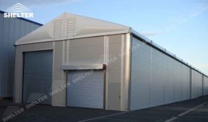 Warehouse Structure - SHELTER temporary warehouse building - large storage tent - military tents-construction buildings for sale 46165
